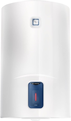 Încălzitor de apă electric Ariston Lydos R - 100L, Încălzitor de apă electric vertical cu reglare externă, Rezervor din titan 48x45x91.3, Încălzitoare de apă pentru instalare în Spania, Interval de eficiență energetică (A+/F)