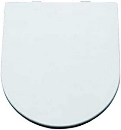 Gala Marina – Set Capac și Capac WC - Formă Ovală - Include Kit de Fixare - Balamale din Oțel Inoxidabil - Ușor de Curățat - Alb - Compatibil cu Modelele Înainte de 2007