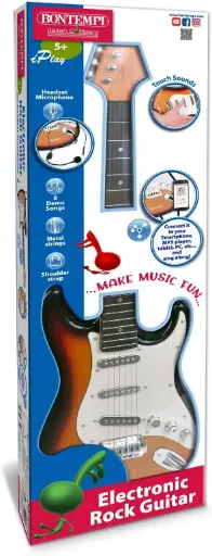 Bontempi 24 1310 1310 Chitară electronică rock, multicoloră 