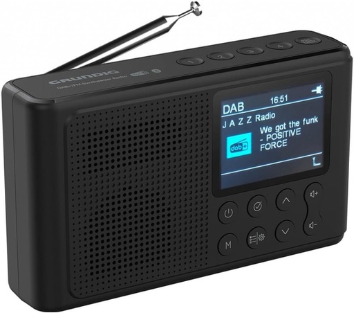 Radio Grundig Music 6500, playere MP3 și CD, negre, multicolore (676923)