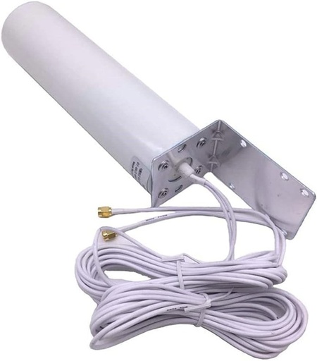 Antenă externă Yoiimiya 3G 4G LTE pentru exterior cu conector CRC9/TS9/SMA cu dublu glisant de 5 m pentru modem router 3G 4G