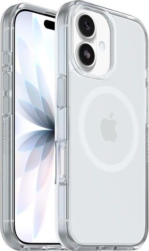 Husă OtterBox React Series MagSafe pentru iPhone 17, rezistentă la șocuri, căderi, ultra-subțire, husă de protecție, testată în standard militar, transparentă