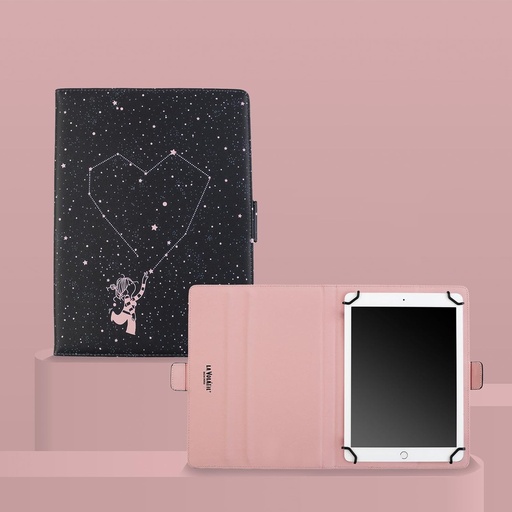 WONDEE Husa universală Volatile Opportunity pentru tabletă 10.2-10.4" inch, protectoare și durabilă pentru a 7-a generație, compatibilă cu iPad, Samsung, Lenovo și toate tabletele între 10.2-10.4" - Cadou original pentru femei