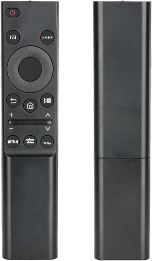 Telecomandă BN59-01358B compatibilă cu Samsung Smart Neo QLED TV GU43AU7179 GU43AU7199 GU50AU7179 UE43AU7105 UE43AU7175 UE50AU7105, controler de schimb cu butoane Netflix PrimeVideo TVPlus