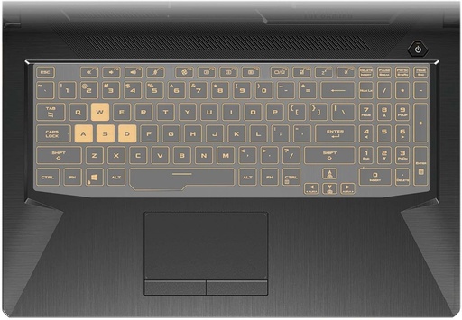 Husă tastatură MiNGFi TPU pentru ASUS TUF Dash F15(2021) FX506 Gaming F15 FX506 F17 FX706 A15 FA506 A17 FA706(2021) A15 TUF506/566 A17 TUF706/766 - Transparentă