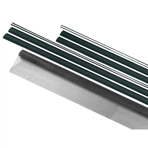 Set protectie insecte pentru fereastra, contine plasa tantari, rame pentru plasa, garniturile aferente, dimensiune maxima 100x120cm