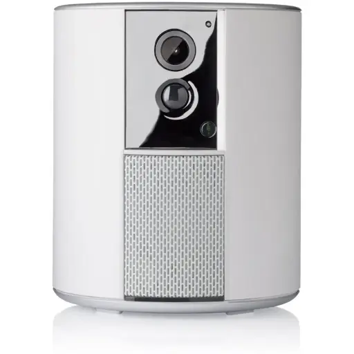 Camera de supraveghere video Somfy One+ 2401493, 2MP, LED IR, microfon, difuzor, sirena 90+dB, WiFi
