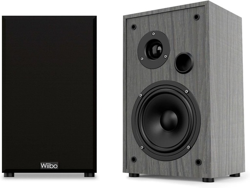 Wiibo String 10 Altavoces HiFi Estantería 100w Bass Reflex. Pareja