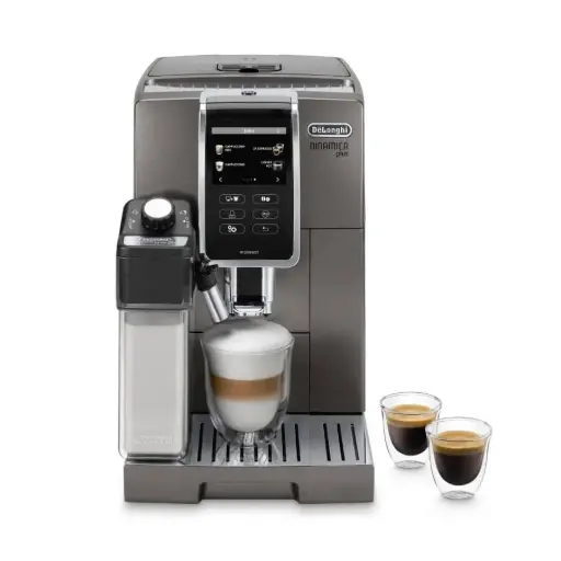 Espressor cafea DELONGHI Dinamica Plus Titanium espressor cu rasnita FEB3795.T