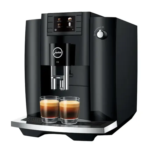 Espressor cafea JURA E6 Piano Black EC espressor cu rasnita