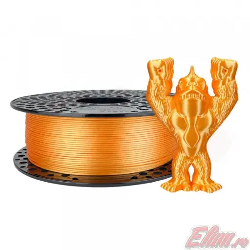  Filament imprimanta 3D Silk Orange Flame Azure Film 1.75mm 1KG