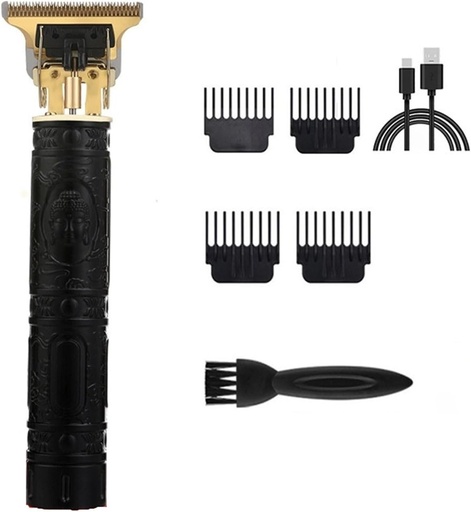 Vintage T9 Masina de tuns Abs/Ceramica Negru