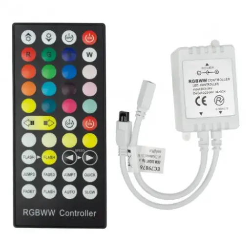 Controler benzi LED RGB+CCT 24A 288W 40P IR