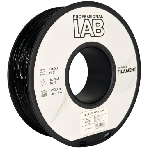 Filament imprimanta 3D TPU Black - Prof. Lab 1.75mm 1KG
