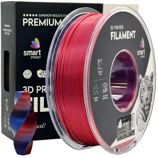 Filament imprimanta 3D Silk PLA Dual Color Twilight Serenity - Smart Print 1.75mm 1KG