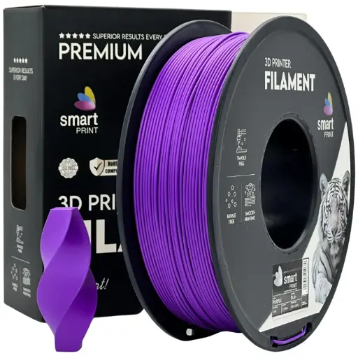 Filament imprimanta 3D PLA+ Purple - Smart Print 1.75mm 1KG