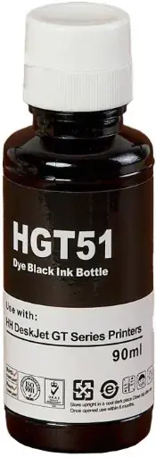 Cerneală inkjet pentru imprimanta HP HP-GT51XLB X4E40AE Black 90ml