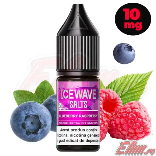 Lichid Ice Wave Blueberry Raspberry 10ml NicSalt 10mg/ml