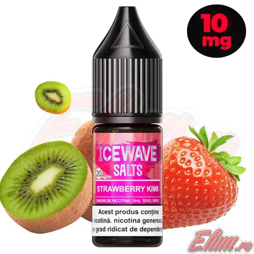 Lichid Ice Wave Strawberry Kiwi 10ml NicSalt 10mg/ml