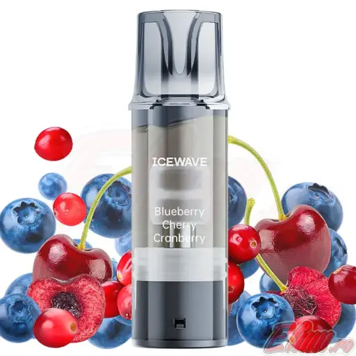 Cartus Ice Wave E1 Pod Blueberry Cherry Cranberry 2ml 20mg