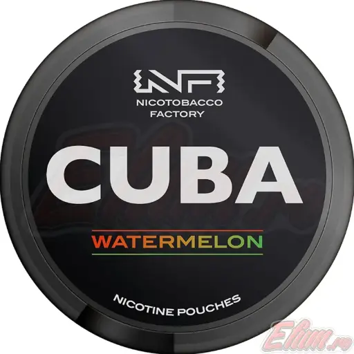Pliculete cu Nicotina Pouch Cuba Black Watermelon 30mg/g (20mg/pouch)