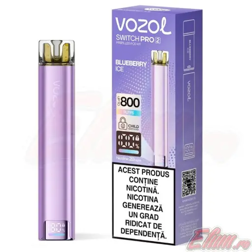 Tigara electronica reincarcabila Vozol Switch Pro 2 BlueBerry Ice
