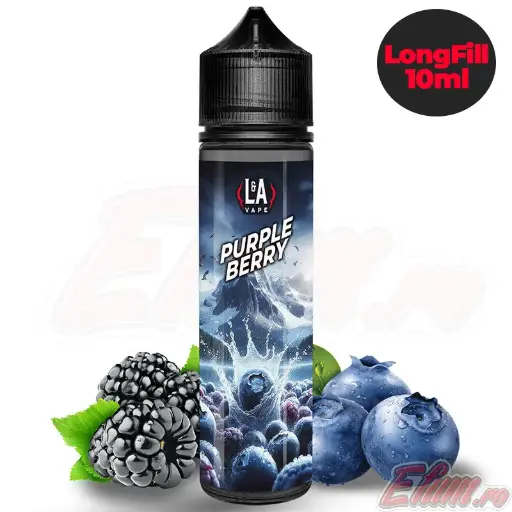 AROMA LA VAPE Purple Berry 0mg Longfill 10ml