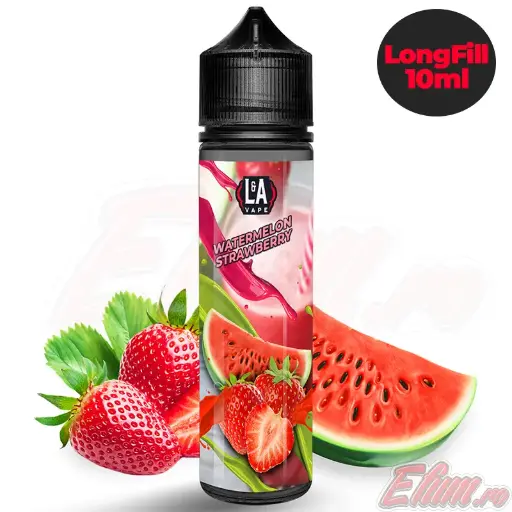 AROMA LA VAPE Watermelon Strawberry 0mg Longfill 10ml