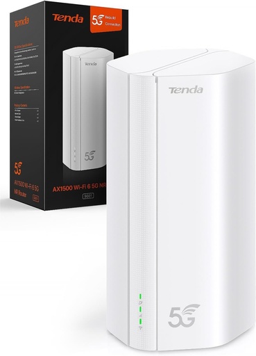 Router 5G Tenda 5G01 WiFi 6 1500Mbps, Modem 5G/4G LTE, Slot Nano SIM, Mesh WiFi+, 6 Antene