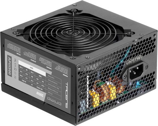 Sursă de Alimentare TACENS Anima APIII500 ATX 500W, 85% Bronze, Ventilator Silențios 12cm, Negru
