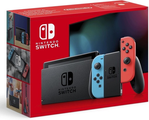 Nintendo Switch Consolă Roșu Neon/Albastru Neon