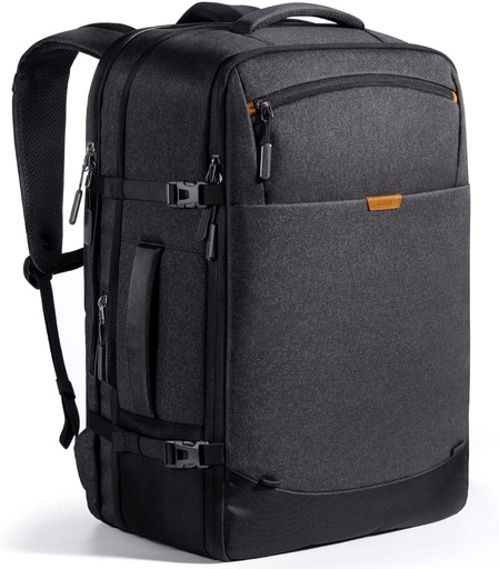 Inateck Rucursac de Călătorie Extensibil 38.5-46.2L, Compartiment Laptop 15.6 Inch