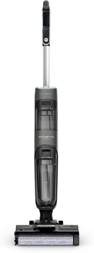 Aspirator fara fir Rowenta X-Clean 4 pentru umed si uscat, curatare 2 in 1, autonomie de 50 de minute, detectare inteligenta a murdariei, sistem de autocuratare, gri inchis GZ5036WO