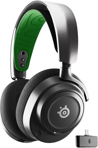 SteelSeries Arctis Nova 7X Wireless - Căști Xbox Wireless - Difuzoare Magnetice din Neodim - 2.4GHz + Bluetooth - Durată de viață a bateriei de 38h - Microfon ClearCast Gen2 AI - Xbox, PS5, PC, Mobil