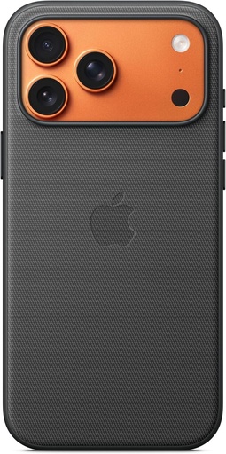 Carcasă Apple Tech Braided cu MagSafe pentru iPhone 17 Pro Max - Neagră