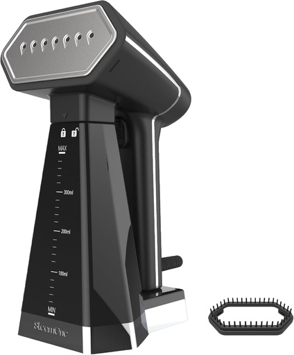 Fier de călcat cu abur portabil SteamOne Snomad, negru, 2000W - 400ml