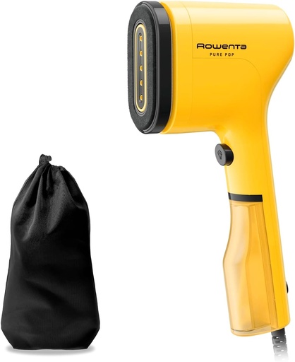 Rowenta Pure Pop, Fier de călcat vertical cu abur, Galben, DR2026