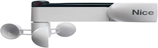 Anemometru de zbor cu senzor climatic, LED, alb