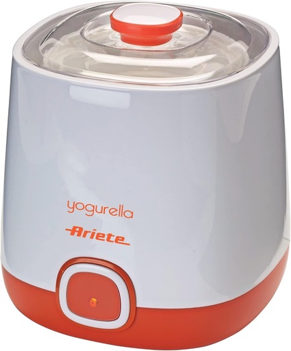 Ariete 621 Yogurella, aparat electric de iaurt cu accesoriu pentru iaurt grecesc. Putere 20W. 2 recipiente.