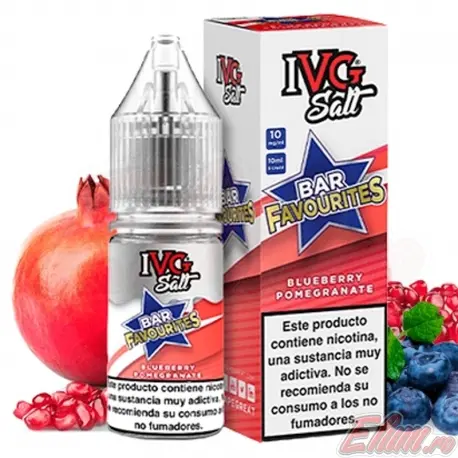 Lichid Blueberry Pomegranate by IVG Salts 10ml NicSalt 10mg/ml 