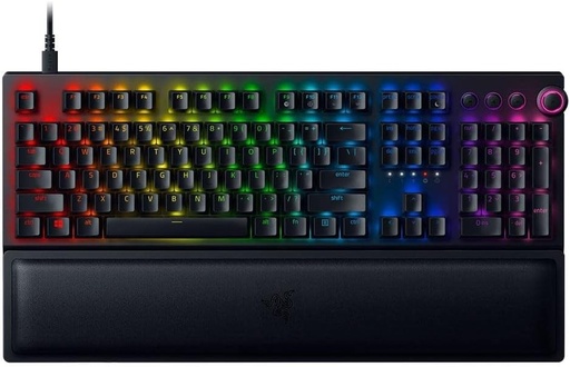 Razer BlackWidow V3 Pro  - Tastatura mecanica wireless pentru gaming, Comutatoare mecanice Clicky, Croma RGB, Suport pentru incheietura mainii 