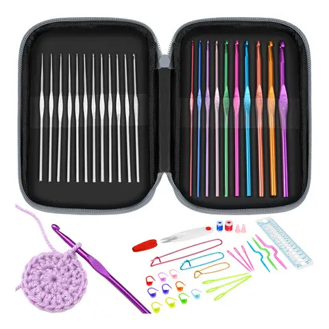 [00010317] Set pentru crosetat 50 de piese