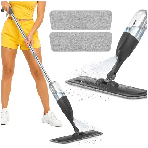 Mop cu Pulverizator 300ml, 3 rezerve 