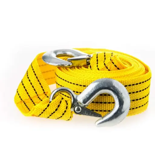 [M016] Cablu de remorcare, curea de remorcare, frânghie pentru o mașină, 3m, 3 tone, remorcare puternică