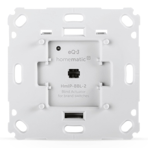 Actuator jaluzele Homematic IP Smart Home pentru întrerupătoare de marcă, control digital al unei jaluzele sau jaluzele exterioare, jaluzele electrice retrofit, control prin aplicație, Alexa și Google Assistant, 151333A0A