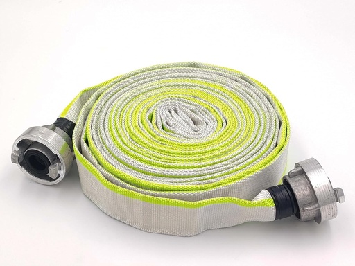 1 inch  Furtun industrial D-25-10 metri  Furtun de incendiu  Furtun de construcții  Furtun plat  Furtun cu cuplaj Storz