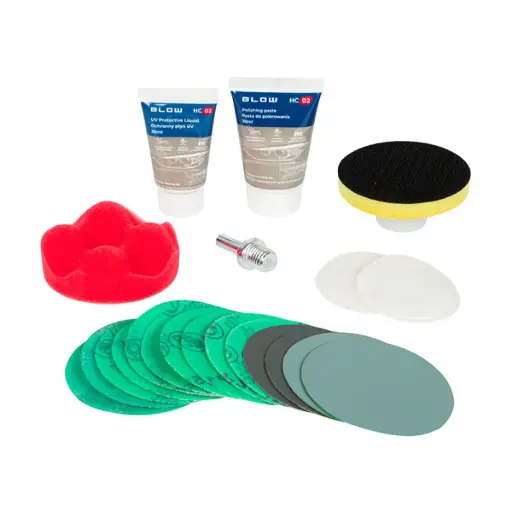 Kit de curățare a farurilor auto 23-282, hc-03
