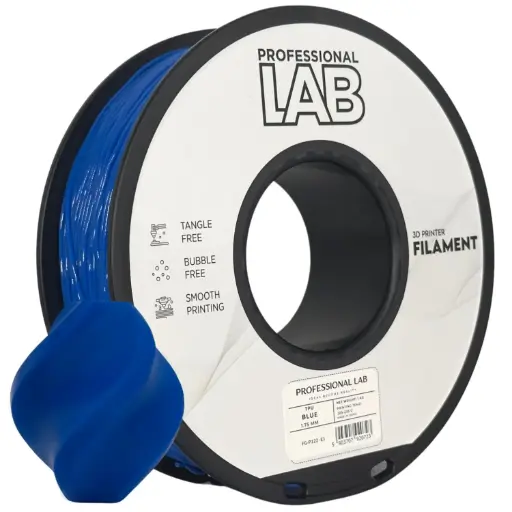 Filament imprimanta 3D TPU Blue - Prof. Lab 1.75mm 1KG