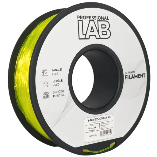 Filament imprimanta 3D TPU Yellow - Prof. Lab 1.75mm 1KG