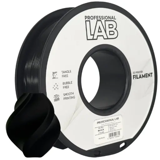 Filament imprimanta 3D HS-PLA Black - Prof. Lab 1.75mm 1KG